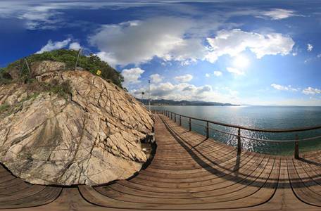 大漠胡杨景区VR全景展示-酷雷曼VR全景